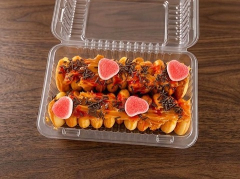 Dulce Box — 22 mini donas simples con 2 siropes y 2 toppings.
